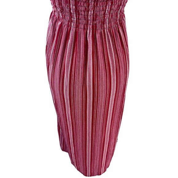 NWT JinSeMingXia Maxi Striped Dress (L) - Picture 3 of 12